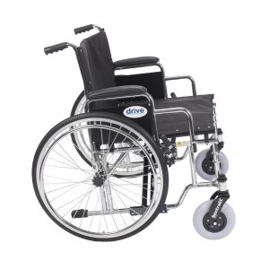 Drive Medical Extra-Extra-Wide Bariatric Sentra EC Heavy-Duty Wheelchair with Detachable Desk Arms